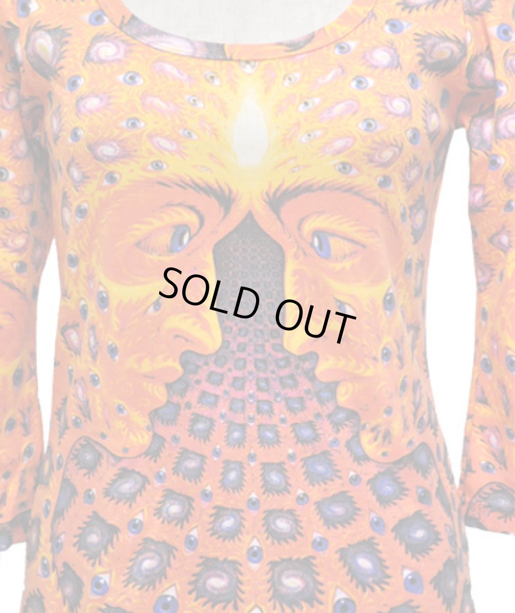 画像2: ALEX GREY レディース・七分袖カットソー「One」 (2)