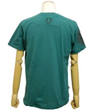 画像4: PSYLO メンズ・半袖Tシャツ「Trshu Tee / グリーン」 (4)