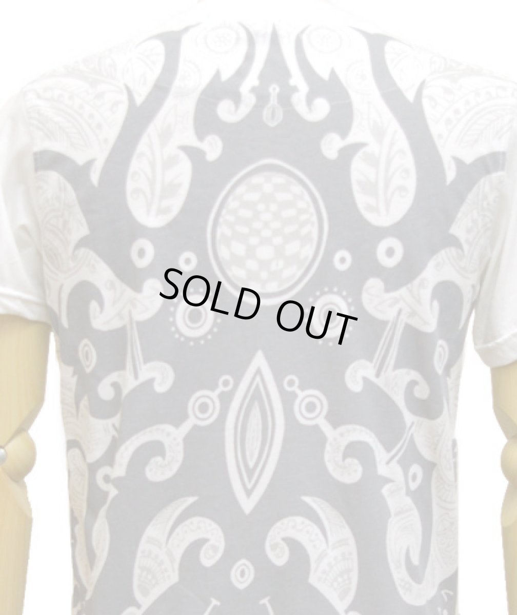 画像2: PSYLO メンズ・半袖Tシャツ「Mongol Tee / ホワイト」 (2)