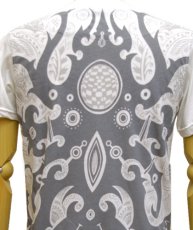画像2: PSYLO メンズ・半袖Tシャツ「Mongol Tee / ホワイト」 (2)