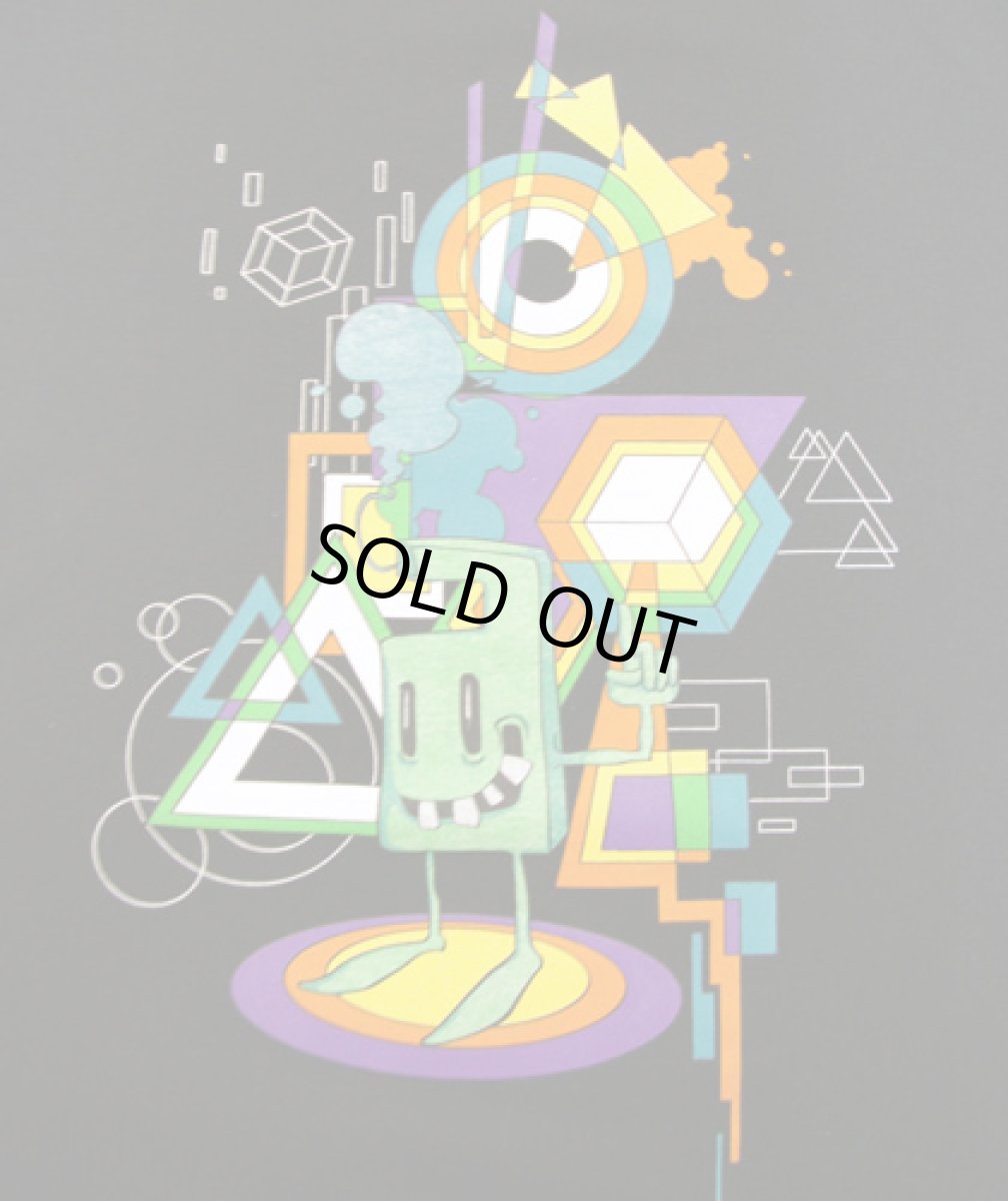 画像2: PLAZMAメンズTシャツ「Shapes & Colors  / ブラック」 (2)