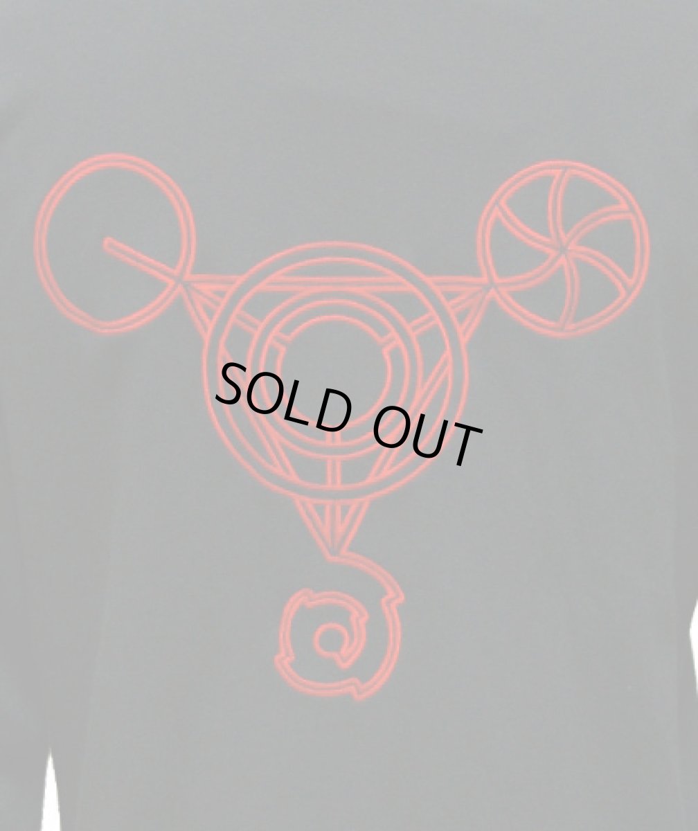 画像2: SPACE TRIBEメンズ・長袖カットソー「Red Galactic」 (2)