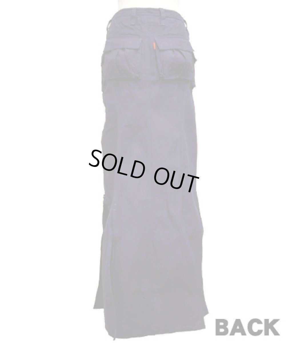 画像3: BONE ポケット・ロングスカート / パープル (3)