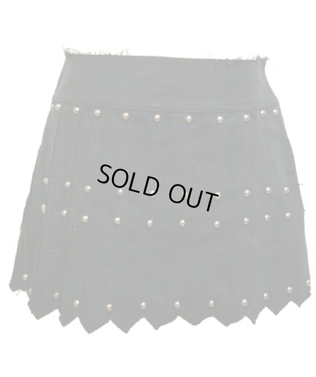 画像3: PSYLO スカート「Gladiator Skirt / ブラック」 (3)