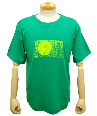 画像2: SHIVA GROUPメンズTシャツ「Carpathians on mushroom/グリーン」