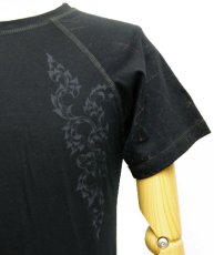 画像2: PSYLO メンズ・半袖カットソー「Dragon Tee / ブラック」 (2)