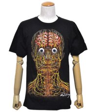 画像1: ALEX GREY メンズ・Tシャツ「Nervous Energy System」 (1)