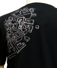 画像4: PLAZMAメンズTシャツ「INNER TETRIS / ブラック」 (4)