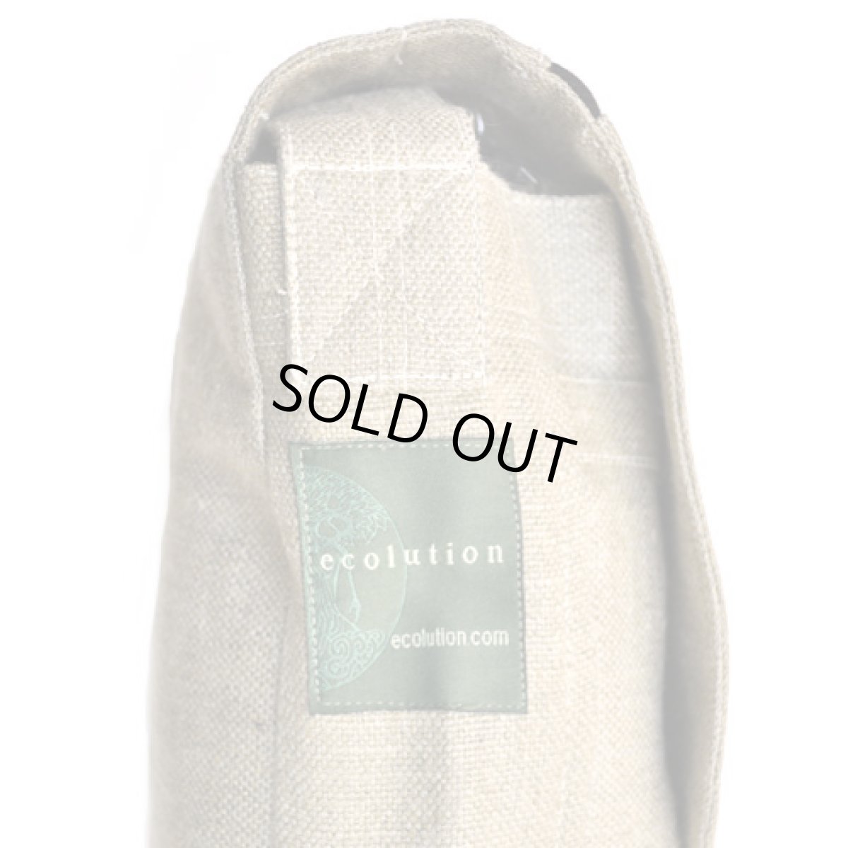 画像3: ECOLUTION バッグ「The Classic Messenger Bag / ナチュラル」 (3)