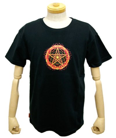 画像2: SPACE TRIBEメンズ・Tシャツ「Stellar Fire」