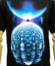 画像2: IMAGINARY FOUNDATIONメンズ半袖Tシャツ「Link / ブラック」 (2)