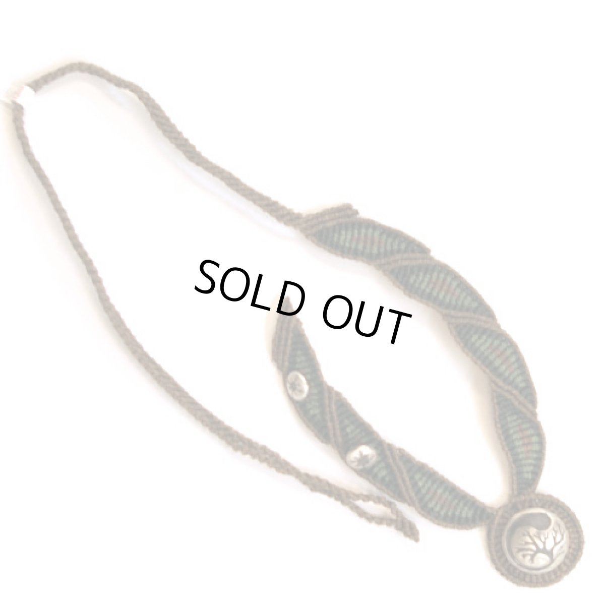 画像5: TANEネックレス / マクラメ・葉 (5)