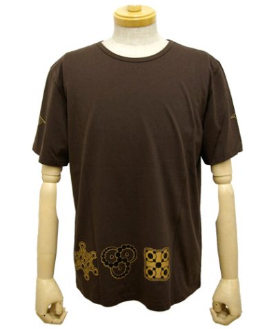 画像2: CHILL OUT PLANETメンズ・半袖Tシャツ「Yeti/ブラウン」