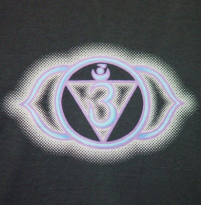 画像2: SPACE TRIBEメンズTシャツ『CHAKRA/パープル』