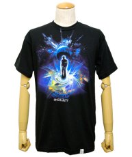 画像1: IMAGINARY FOUNDATIONメンズ半袖Tシャツ「SINGULARITY / ブラック」 (1)